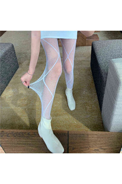 Tayse lingerie Gothic Sa baklava šarom Najlon čarape