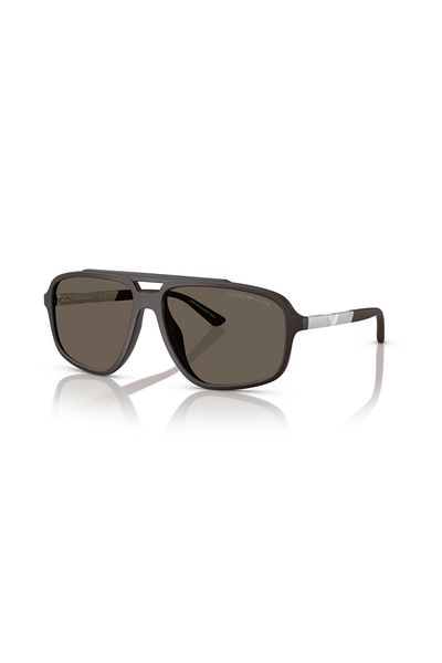Emporio Armani Man Pilot Sunglasses- Ea 4236u - Lense Size:59mm - Dark Brown