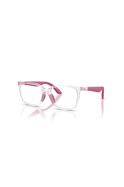 Emporio Armani Glasses Frame Model Ek36 6139 47 Shiny Transparent Pink For Woman