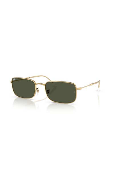 Ray-Ban model 0RB3746 001/3159 Metal Rectangle Arista gold for Adult Unisex