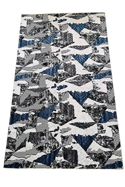 Üstün Kaymaz Tabanlı Makinada Yıkanabilir Halı