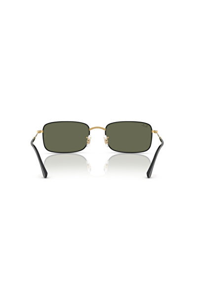 Ray-Ban Ray Ban Unisex Rectangle Sunglasses- Rb 3746 - Lense Size:59mm - Black On Arista