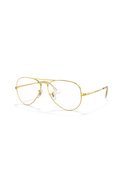 Ray-Ban Ray Ban Vista Unisex Pilot Eyeglasses- Rb 6489 - Lense Size:55mm - Black On Arista