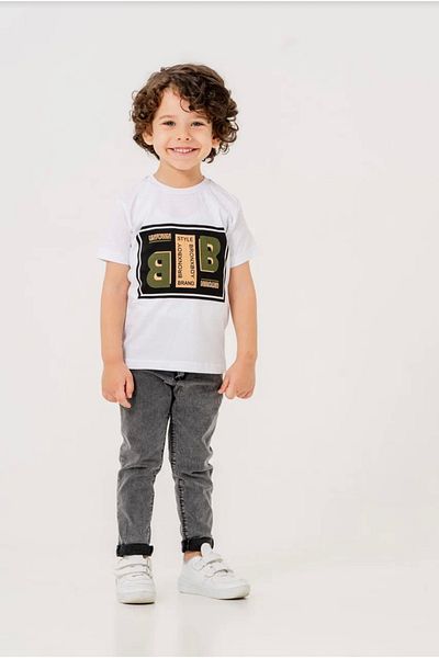 BARKOD KİDS Boy's Sporty Jacket and Trousers Triple Set