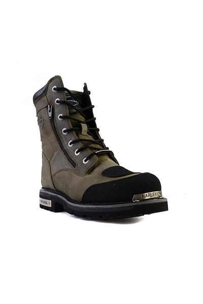 Harley Davidson Ανδρικές πράσινες μπότες Nubuck Riddick