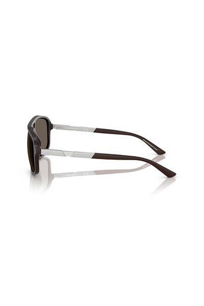 Emporio Armani Man Pilot Sunglasses- Ea 4236u - Lense Size:59mm - Dark Brown