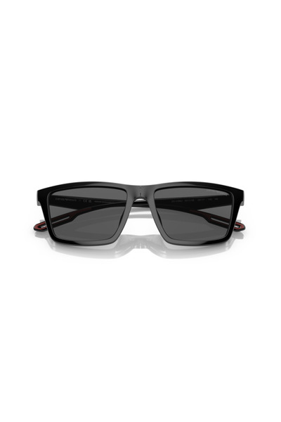 Emporio Armani Man Rectangle Sunglasses- Ea 4189u - Lense Size:55mm - Shiny Black