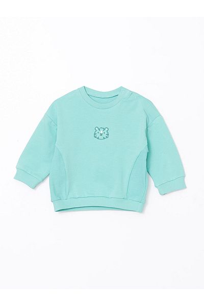 LC Waikiki Crew Neck Baby Boy Sweatshirt and Pants Set of 2
