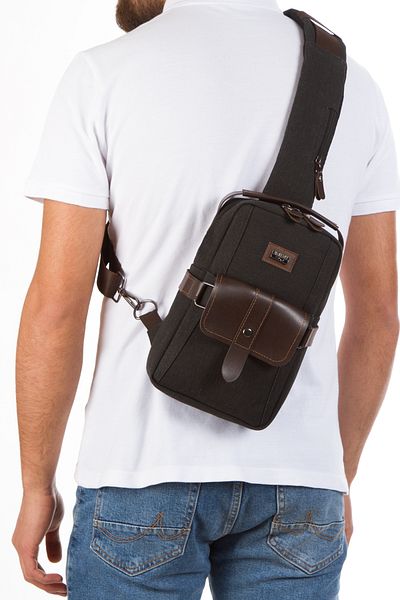 NEWISH POLO ACCESSORIES Αναστρέψιμο λουράκι ώμου και σακιδίου πλάτης Newish Canvas