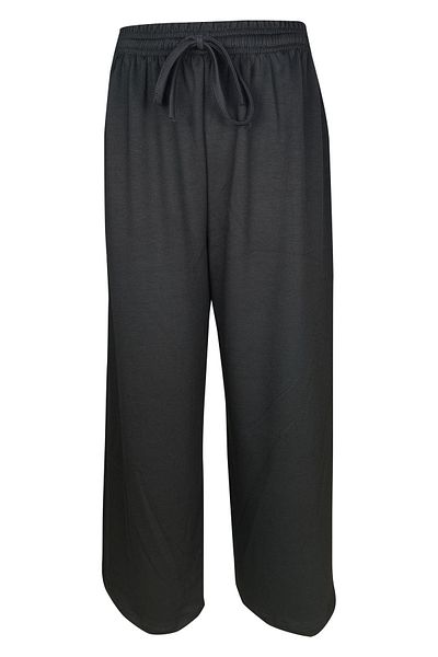 baim X Softness Soft Textured Modal Fabric Wide Fit High Waist Yoga and Casual Pants