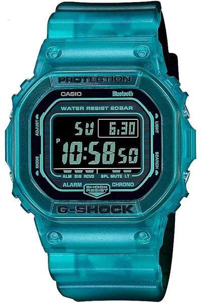 Casio G-shock Mens Watch Sports Collection With Bluetooth Dw-b5600g-2dr