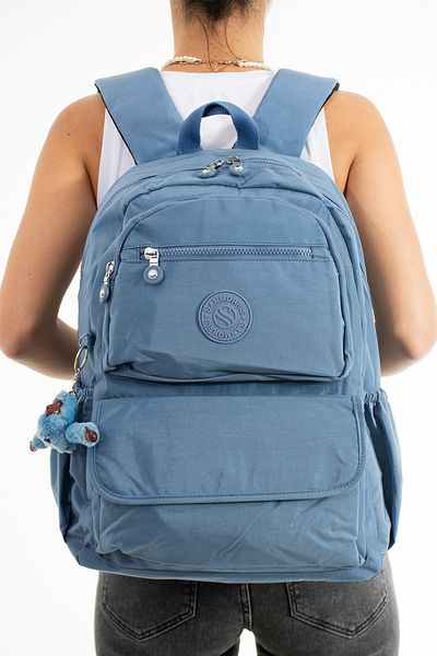 YOGII Μοντέλο Gones Unisex Αδιάβροχο ύφασμα με θήκη για φορητό υπολογιστή Μεγάλο σχολικό σακίδιο ταξιδιού