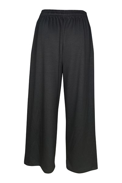 baim X Softness Soft Textured Modal Fabric Wide Fit High Waist Yoga and Casual Pants