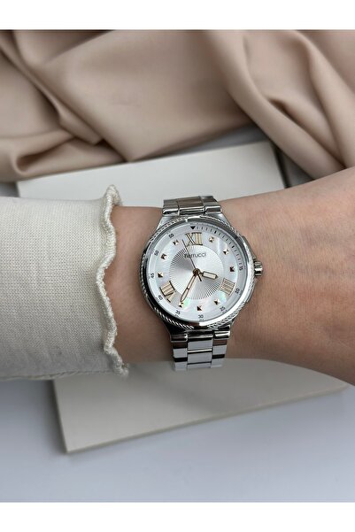 Ferrucci Gümüş Hologramlı Kadran Tasarım Ferrucci Kadın Kol Saati