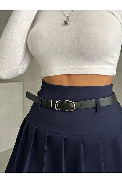 Ekim Store Redős mini rövidnadrág szoknya övtartozékkal
