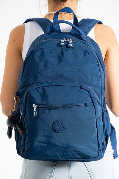 YOGII İzlan Model Unisex Αδιάβροχο τσαλακωμένο ύφασμα πολλαπλών τμημάτων Σχολείο και σακίδιο πλάτης για φορητό υπολογιστή μεγάλου μεγέθους