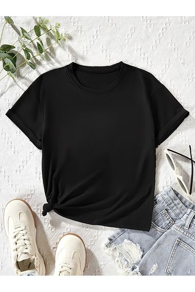uyguntarz Bedrucktes Baumwoll-T-Shirt mit Los-Angeles-Motiv für Kinder