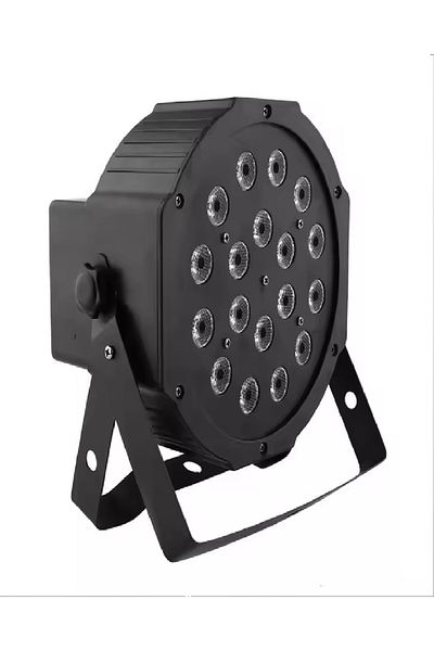 Generic فلاش بيردي الوان 18FLAT PAR LIGHT LED