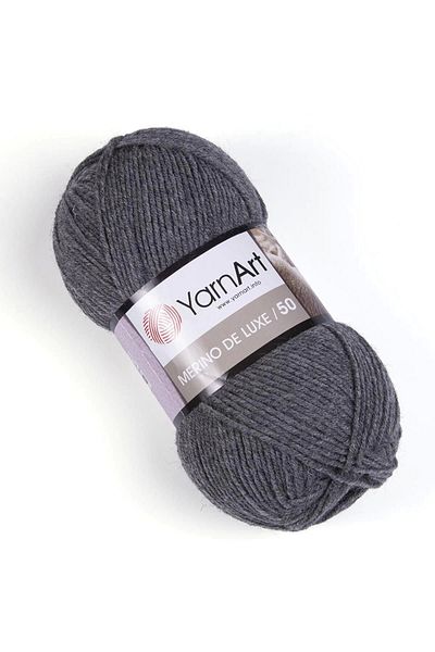 Yarnart MERINO DE LUXE 50 - ΠΛΕΚΤΟ ΝΗΜΑ ΧΕΡΙΟΥ ΓΚΡΙ-179