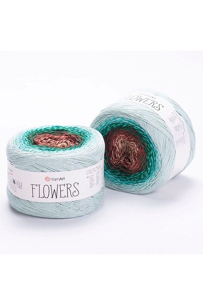 Yarnart Flowers - Marbled Hand Knitting Yarn Marbled-318
