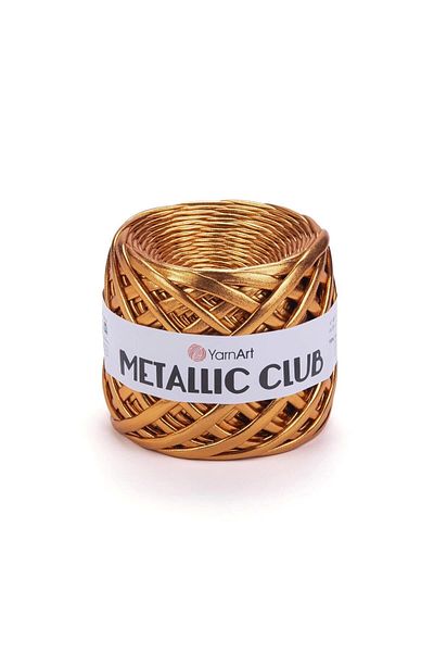 Yarnart METALLIC CLUB - ΣΚΕΛΟΣ ΠΛΕΚΤΟΣ 8106-ΚΑΡΑΜΕΛΑ