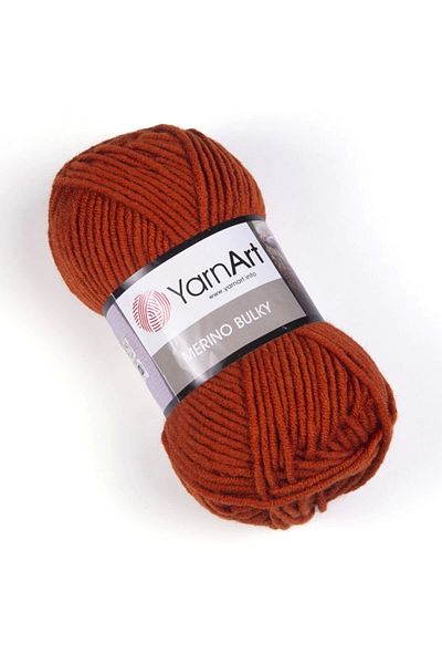 Yarnart MERINO DE LUXE 50 - ΠΛΕΚΤΟ ΝΗΜΑ ΠΟΡΤΟΚΑΛΙ-3027