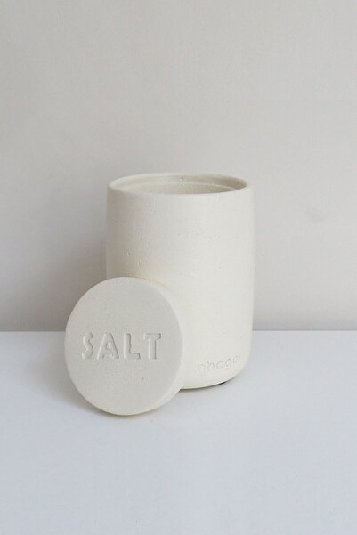 Ghogol Home Bole Countertop Concrete Salt Shaker