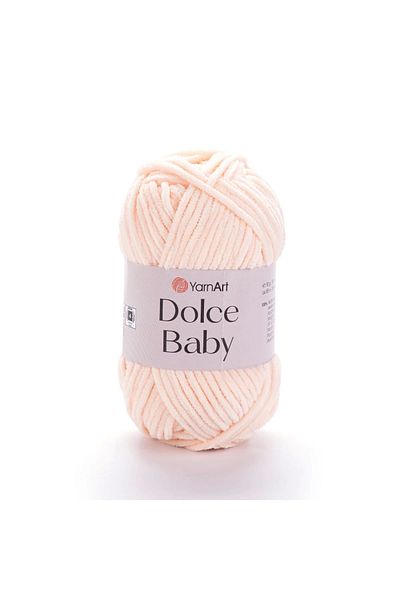 Yarnart Dolce Baby - Velvet, Baby Hand Knitting νήμα ανοιχτό Baby-779