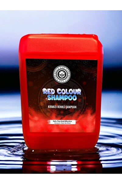 BELLA CAR CARE Kırmızı Renkli Köpük Şampuan Kırmızı 4 Kg Konsantre (KÖPÜK POMPASI ILE RENKLİ ATAR)