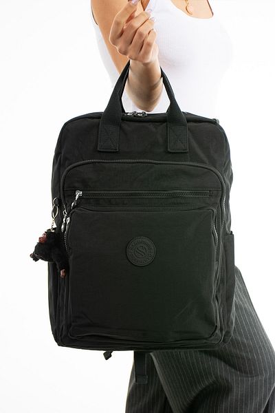 YOGII Fumar Model Unisex Αδιάβροχο τσαλακωμένο ύφασμα πολλαπλών τμημάτων για φορητό υπολογιστή σχολικού ταξιδιού και σακίδιο πλάτης