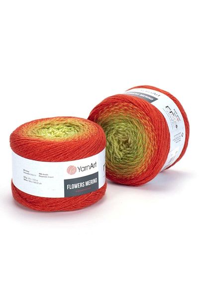 Yarnart Flowers Merıno - Μαρμάρινο Χειροποίητο Πλεκτό Νήμα Ebruli-539
