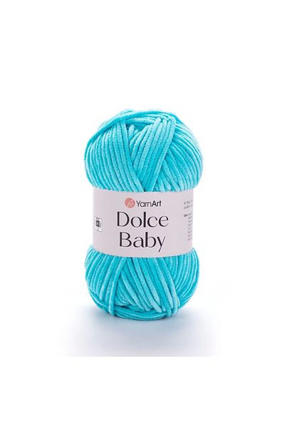 Yarnart Dolce Baby - Velvet, Baby Hand Knitting Νήμα Τιρκουάζ-746