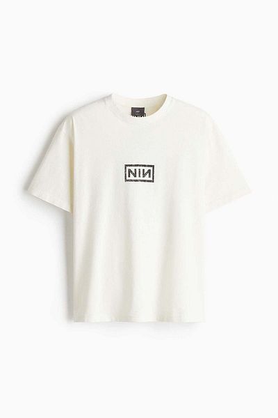 H&M Loose Fit Printed T-shirt