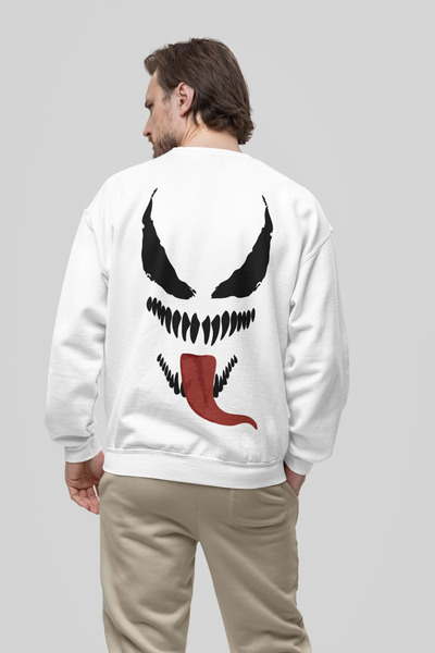 SEVBANO Dizajnirana unisex majica sa Venom printom, prevelika filmska majica