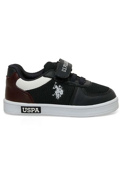 U.S. Polo Assn. US Polo101546254 Carren Kids Classic Sneakers Navy Blue - Red