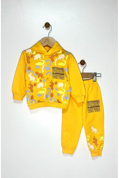 Kocaman Bebe Animal Printed Boy's Suit