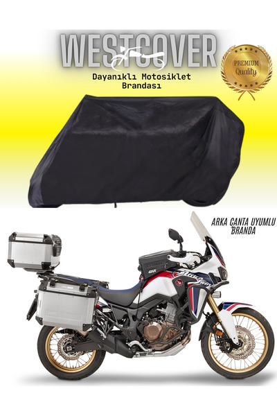WestCover هوندا CRF1000L أفريقيا التوأم دراجة نارية غطاء حماية غطاء خلفي متوا...