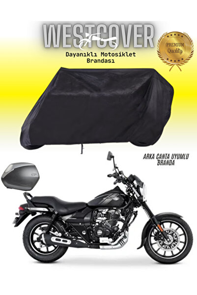 WestCover Bajaj Avenger Street 150 حقيبة خلفية متوافقة مع القماش المشمع الأسو...