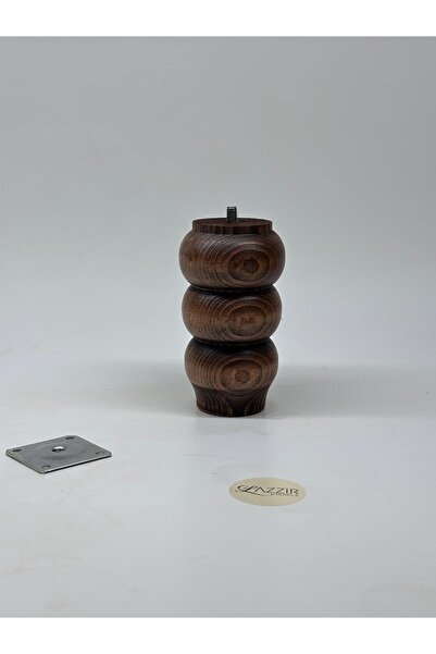 lazzir handle Ahşap Top Bohem Ayak (K-A10) (Çap-7,5..Yükseklik-13) Tekli Ayak...