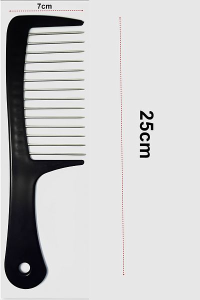 Transformacion Hair Detangling Comb with Metal Teeth Massage Effect 721393