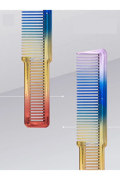 Transformacion Hair Cutting Comb Hair Styling Trimming Comb Rainbow 721399