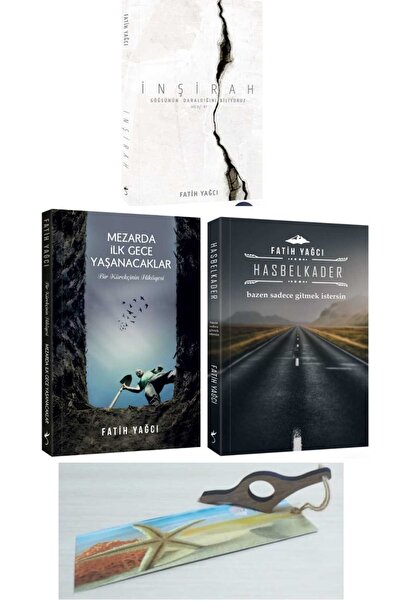 İndigo Kitap İnşirah + Mezarda İlk Gece + Hasbelkader + Kitap Okuma Yüzüğü He...