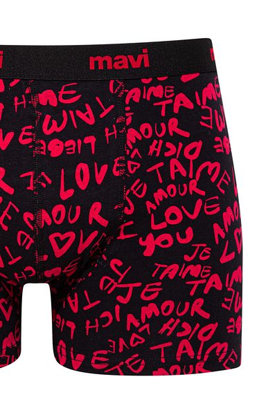 Mavi Bedruckte schwarze Boxershorts0910948-900