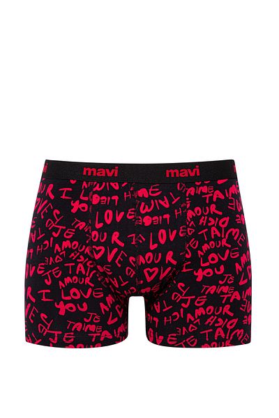 Mavi Bedruckte schwarze Boxershorts0910948-900