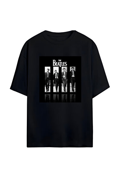 PERISENSE تي شيرت قطني ممشط كبير الحجم 100% قطن - تي شيرت صيفي مريح وفضفاض مط...