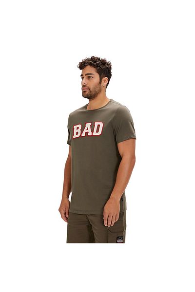 Bad Bear تيشيرت رجالي باللون الأخضر من FELT 24.01.07.036-C70