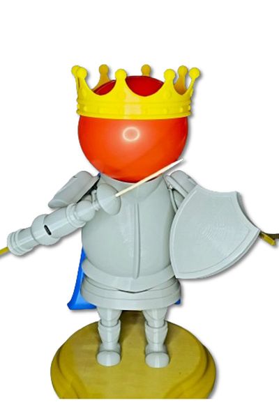 3D Brothers Balloon Man King Battle Board Game Clash Balloon  Duel