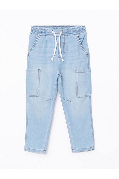 LC Waikiki Pantaloni de jogging pentru băiat cu talie elastică de sezon nou - S54950Z1