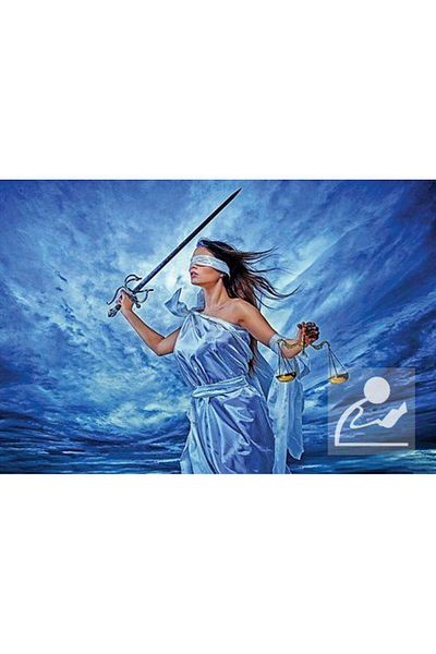 King Of Puzzle Justice Wooden Puzzle 500 Pieces (mt02-d)