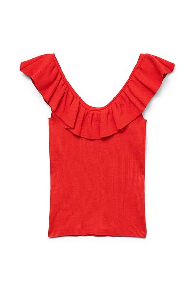 Vero Moda Strickpullover VMSILJE Gestricktes Oberteil